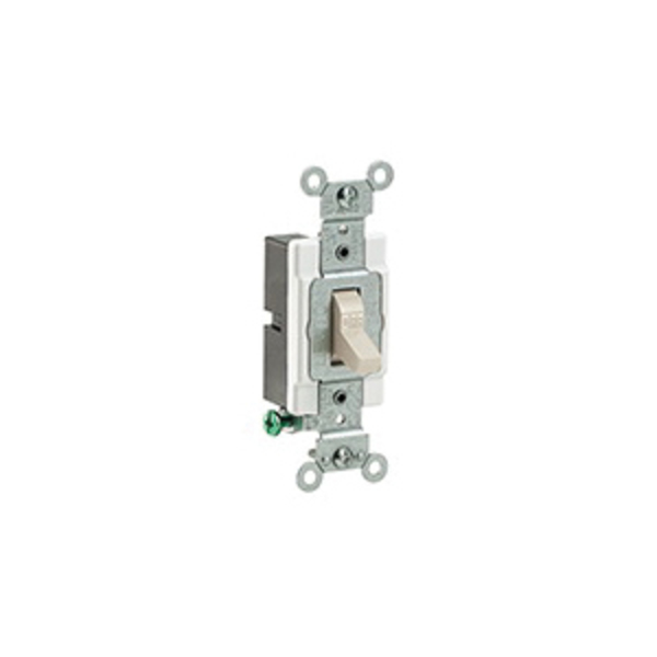 Leviton Toggle Switch 20A 120 277V Comm Grd Tgl La CS120-2T